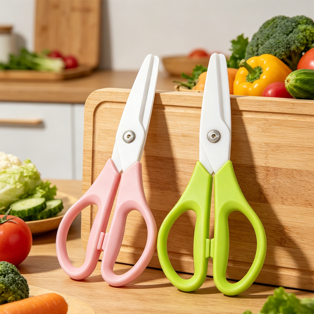 8Inch Zirconia Ceramic Blade B - مراجعة Baby Food Scissors وسعره