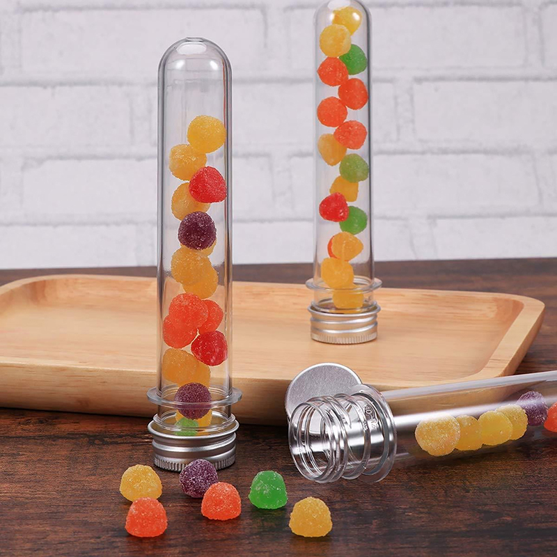 1/5Pcs Plastic Lab Test Tubes  - مراجعة Baby Food Jars وسعره