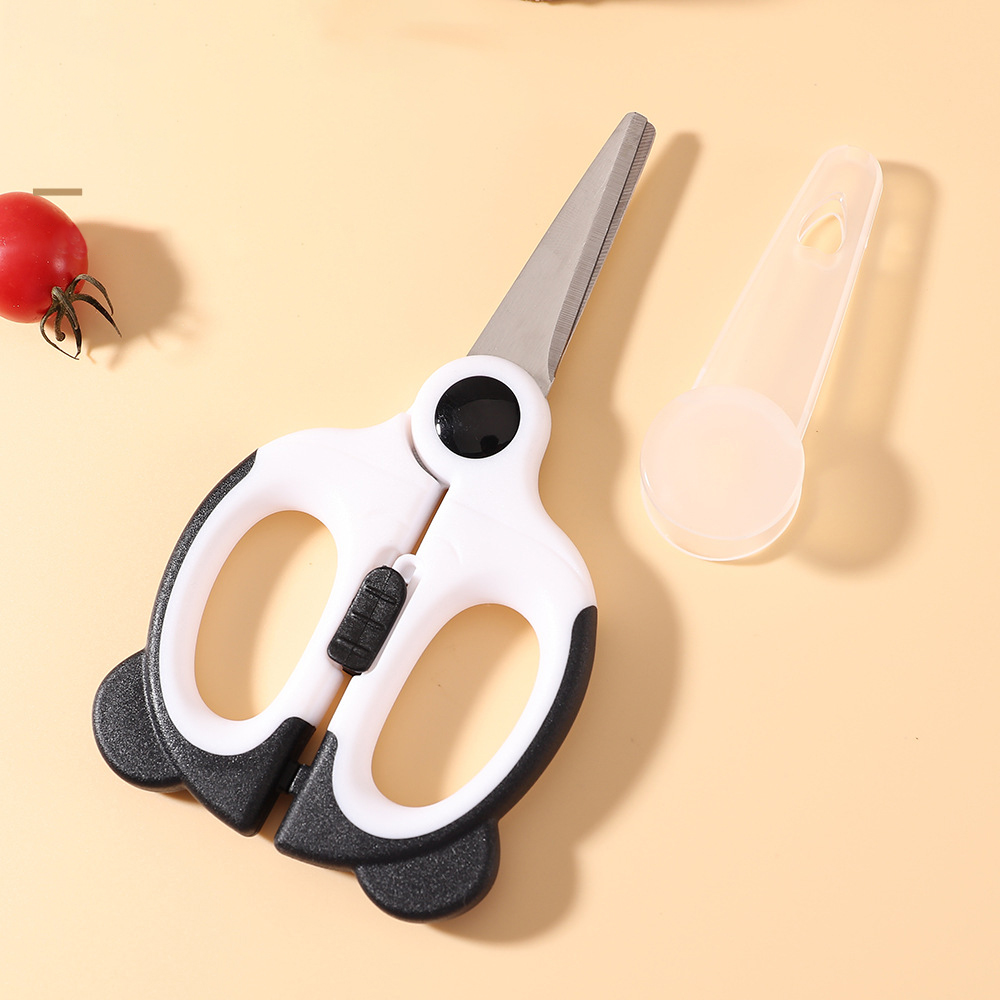 Safty Scissors for Kids Studen - مراجعة Baby Food Scissors وسعره