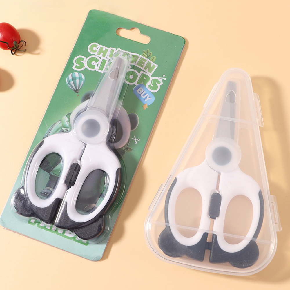 Safty Scissors for Kids Studen - مراجعة Baby Food Scissors وسعره