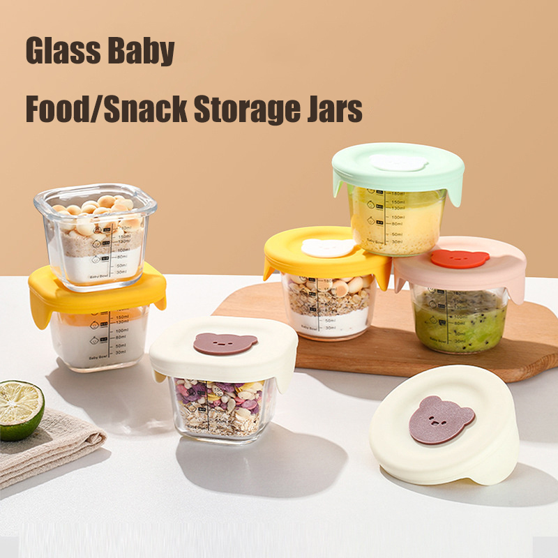 180ml Glass Baby Food Storage  - مراجعة Baby Food Glass Jar وسعره