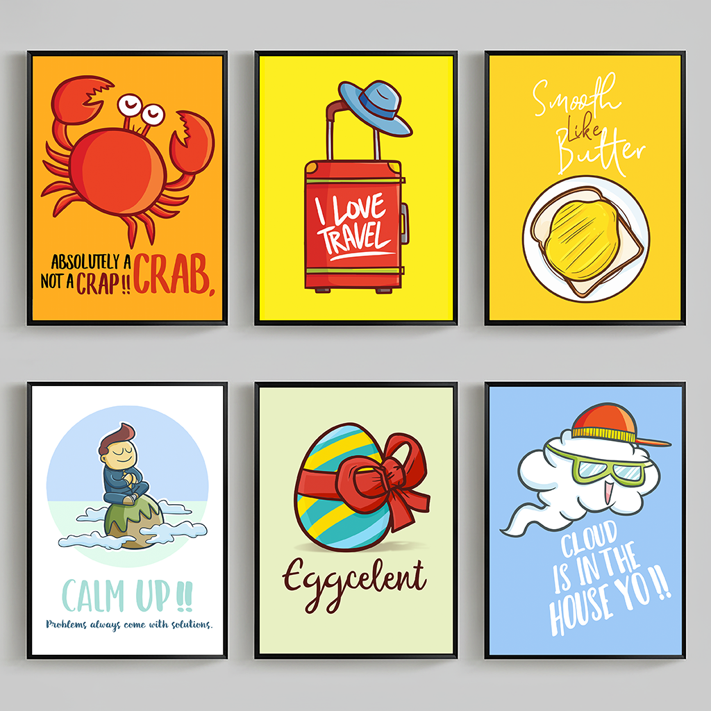 Cartoon Nursery Wall Art, Funn - مراجعة Baby Food Quote وسعره