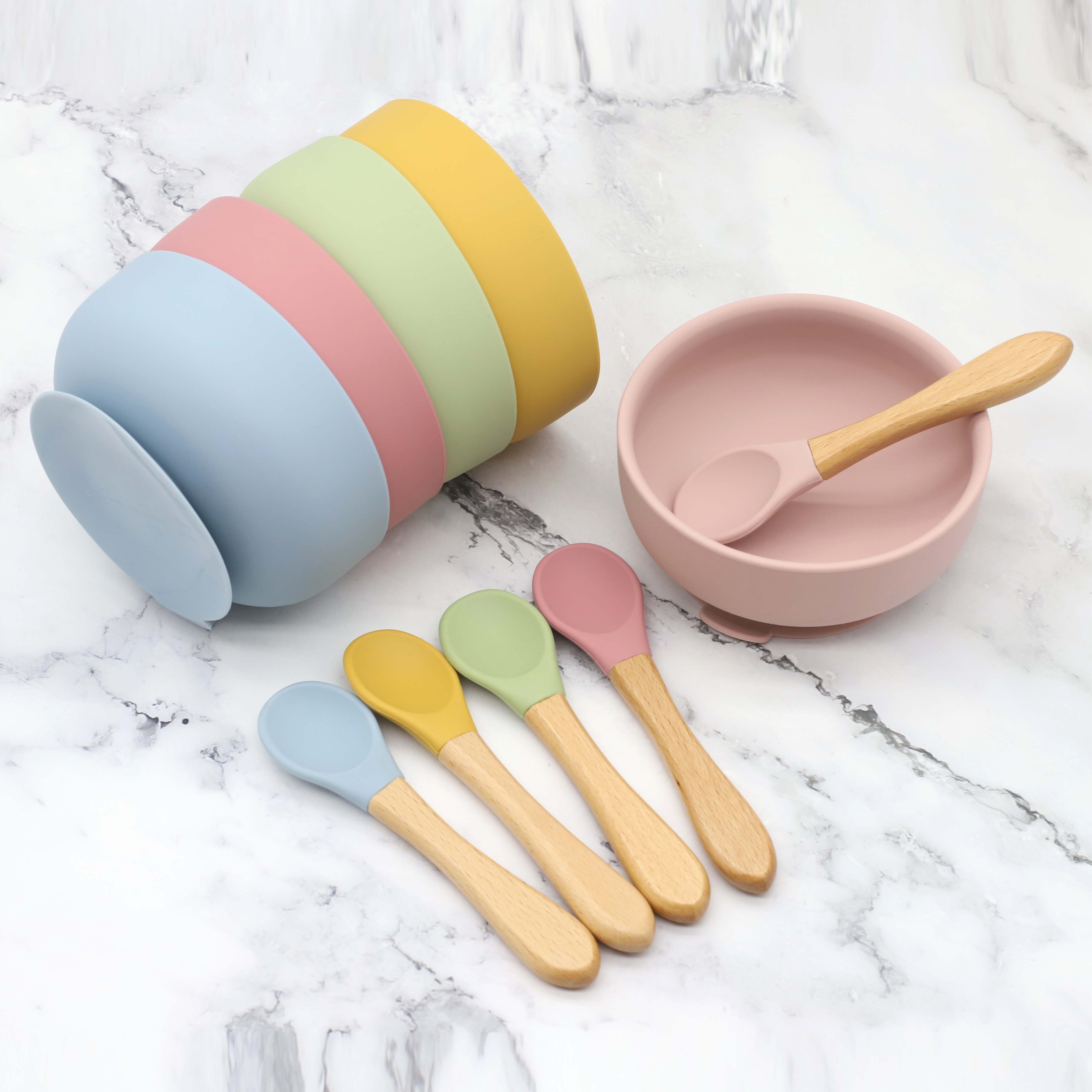 Silicone bowl with suction cup - مراجعة Silicone Suction Bowl وسعره