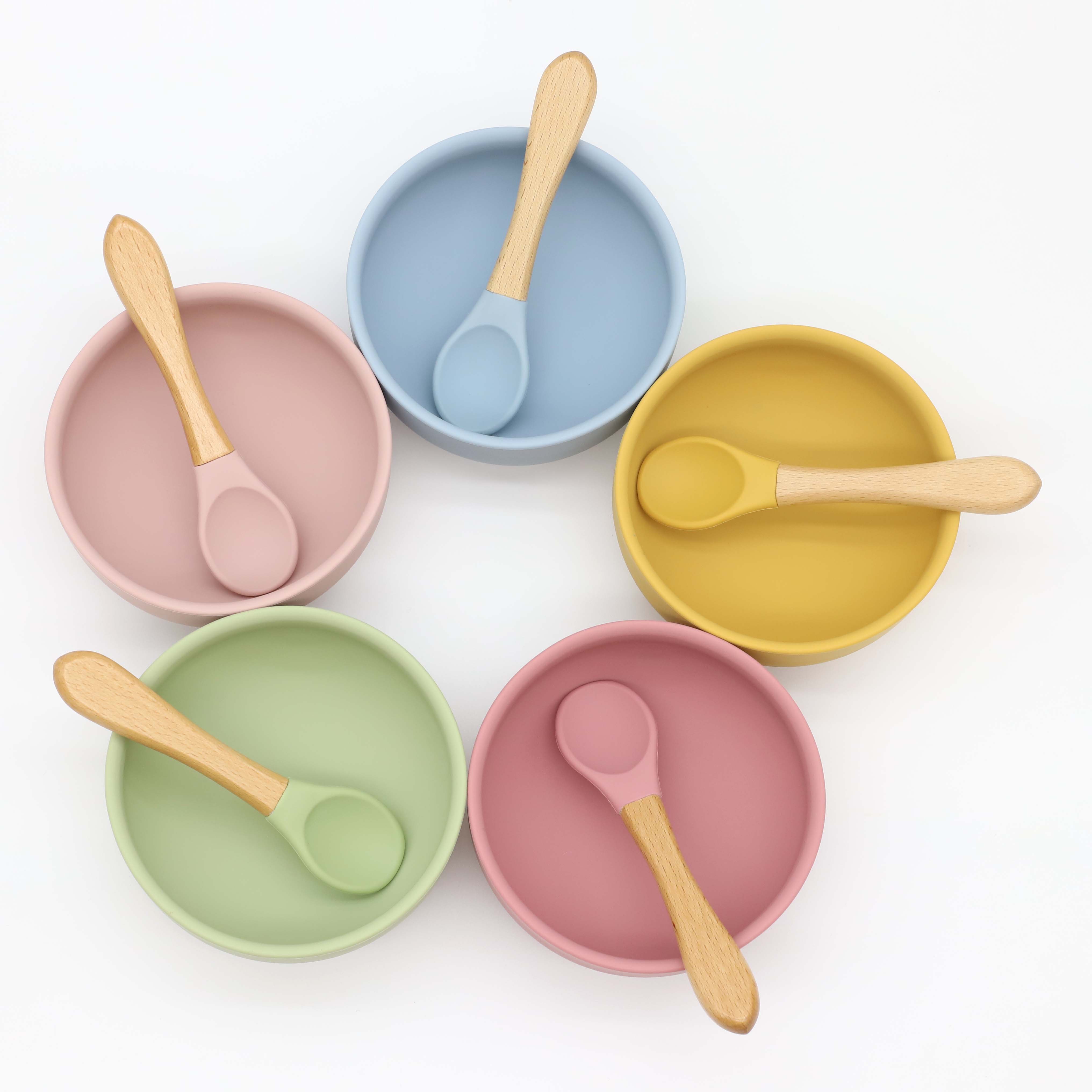 Silicone bowl with suction cup - مراجعة Silicone Suction Bowl وسعره
