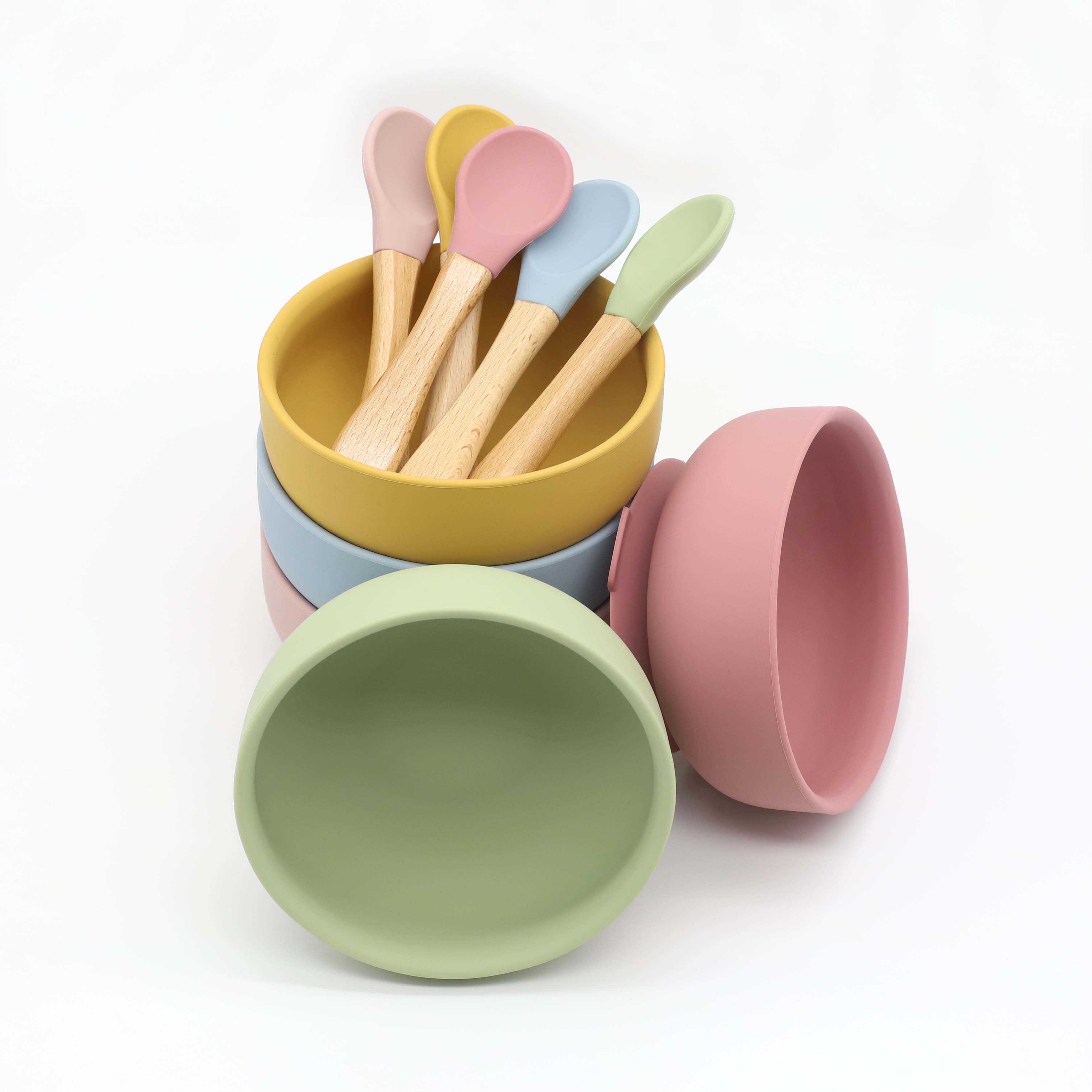 Silicone bowl with suction cup - مراجعة Silicone Suction Bowl وسعره