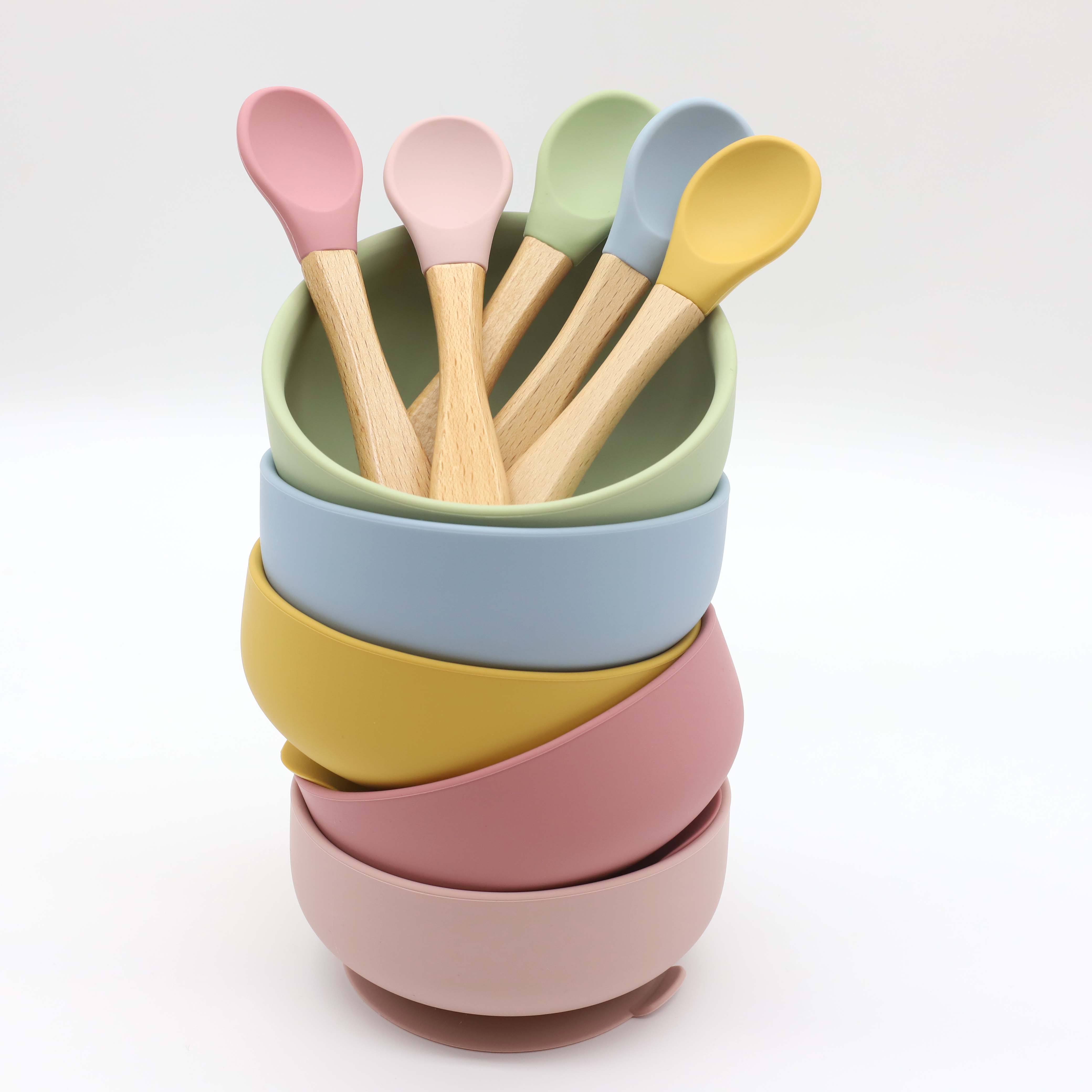 Silicone bowl with suction cup - مراجعة Silicone Suction Bowl وسعره