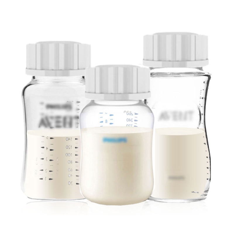 Wide-caliber Baby Feeding Bott - مراجعة Baby Food Stuff وسعره