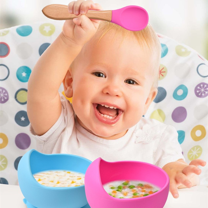 2Pcs/Set Baby Silicone Spoon F - مراجعة Baby Food Utensils وسعره