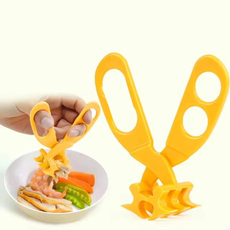 Baby Food Scissors Kids with C - مراجعة Baby Food Scissors وسعره