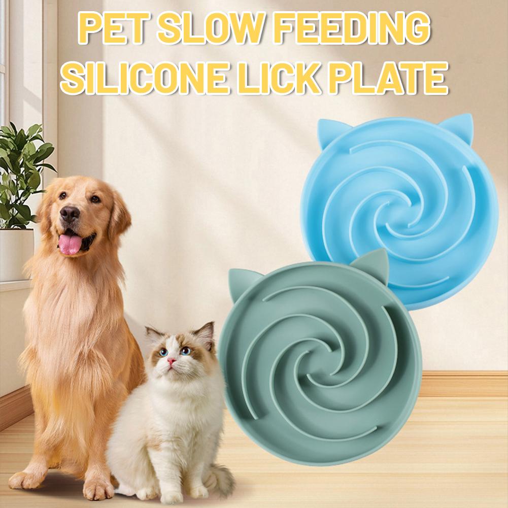 Cute Pet Slow Feeder Bowl Prev - مراجعة Silicone Suction Bowl وسعره