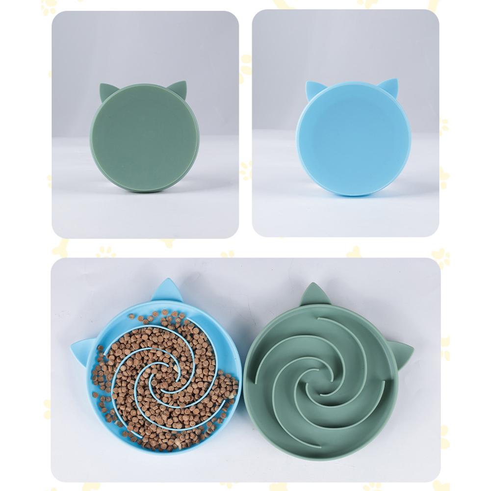 Cute Pet Slow Feeder Bowl Prev - مراجعة Silicone Suction Bowl وسعره