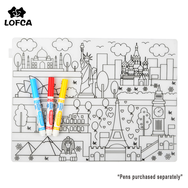 Silicone Baby Placemat 1pc Bab - مراجعة Baby Food Utensils وسعره