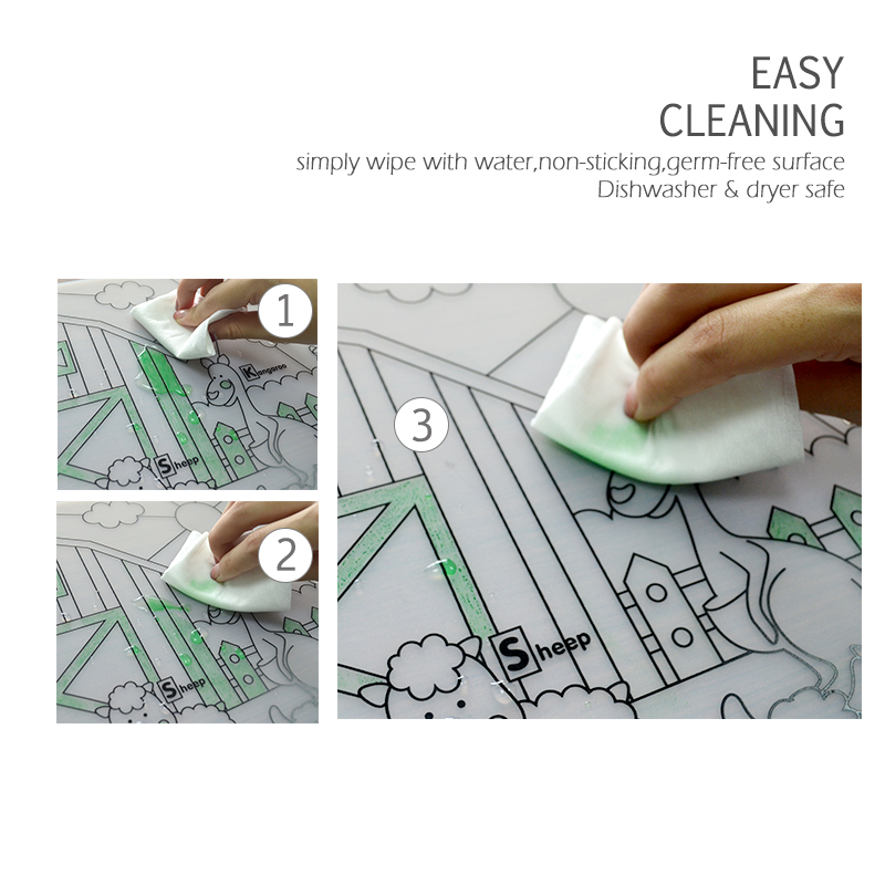 Silicone Baby Placemat 1pc Bab - مراجعة Baby Food Utensils وسعره