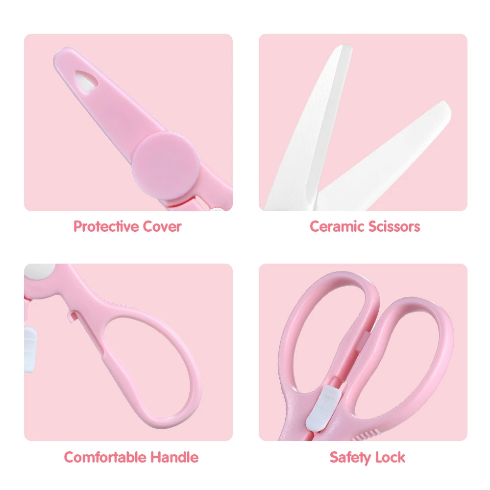 3 in 1 Maternal and child supp - مراجعة Baby Food Scissors وسعره