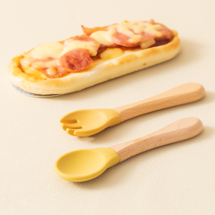 2PCS Baby Learning Spoons Uten - مراجعة Baby Food Utensils وسعره