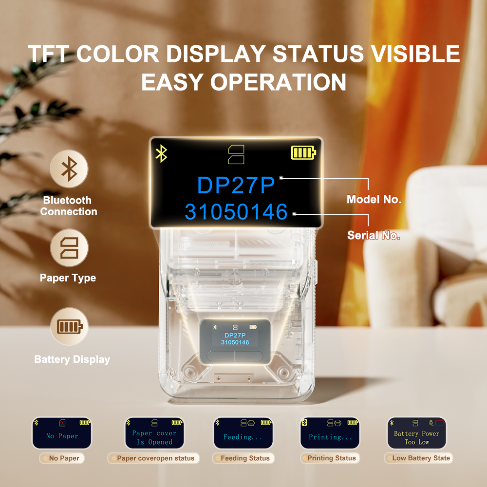 DETONGER DP27P 300DPI HD Therm - مراجعة Baby Food Label وسعره