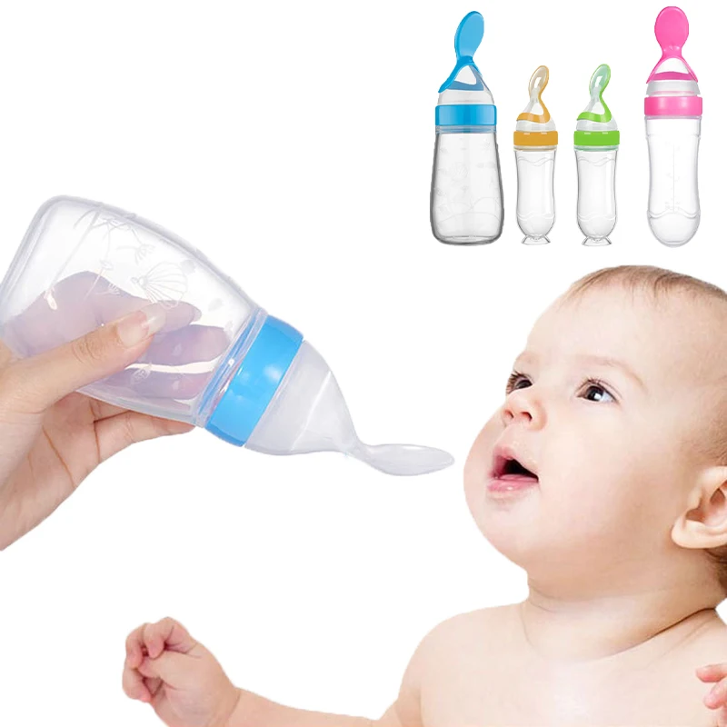 Safe Baby Feeding Bottle Spoon - مراجعة Baby Food Jars وسعره
