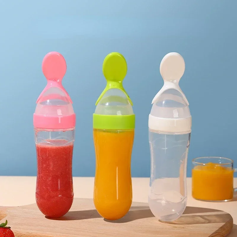 Safe Baby Feeding Bottle Spoon - مراجعة Baby Food Jars وسعره
