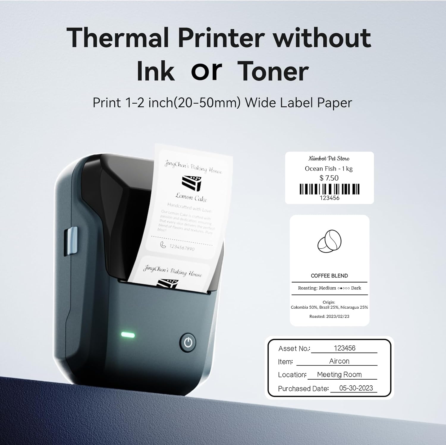 Niimbot B1 Mini Label Thermal  - مراجعة Baby Food Label وسعره