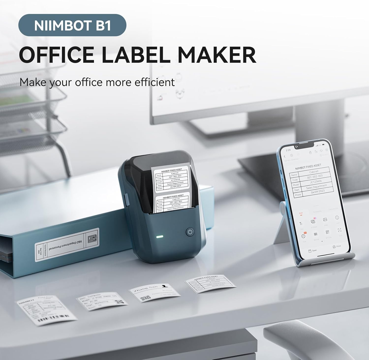 Niimbot B1 Mini Label Thermal  - مراجعة Baby Food Label وسعره