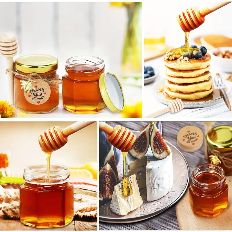 1.5oz, Hexagonal Mini Glass Ho - مراجعة Baby Food Glass Jar وسعره