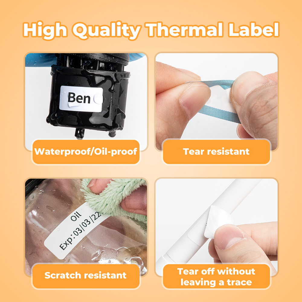 Phomemo Q30 Label Printer Ther - مراجعة Baby Food Label وسعره