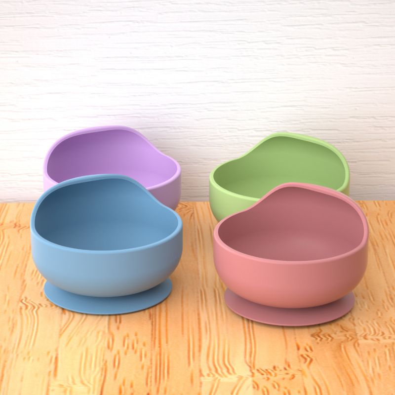 Silicone Pet Bowls with Bottom - مراجعة Silicone Suction Bowl وسعره
