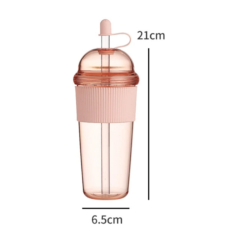 630ML Straw Cup with Lid and S - مراجعة Training Cup Straw وسعره
