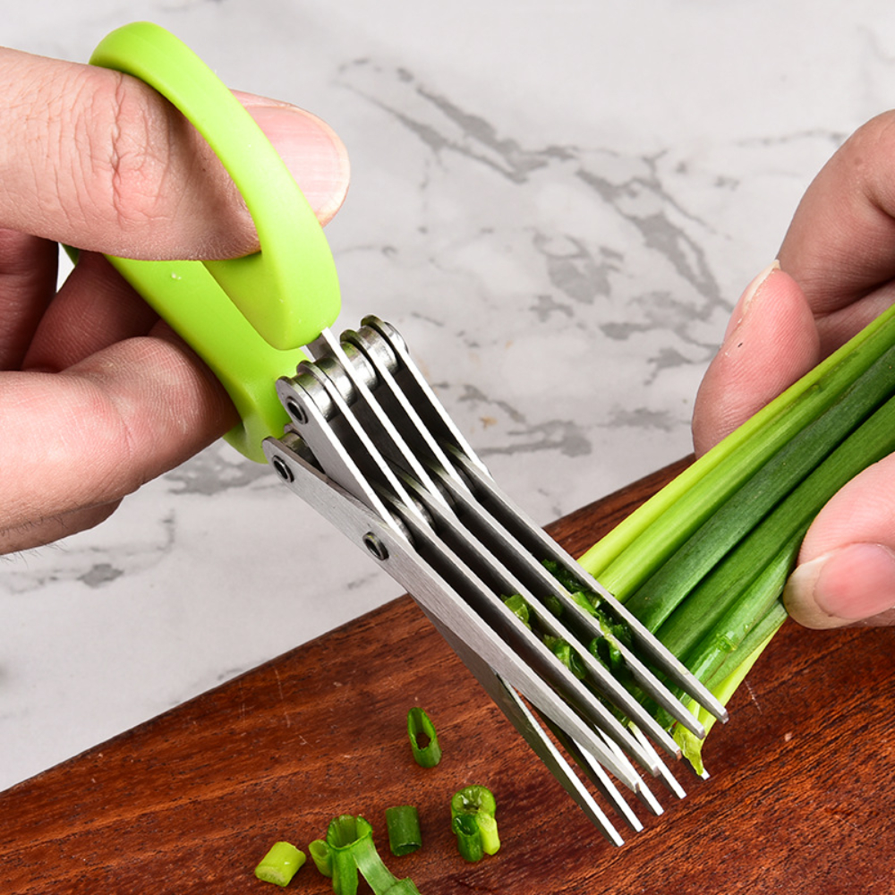 Kitchen scissors: Stainless st - مراجعة Baby Food Scissors وسعره