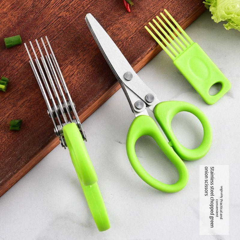 Kitchen scissors: Stainless st - مراجعة Baby Food Scissors وسعره